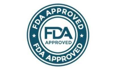 FDA certification seal ensuring clinically tested and trusted formulation